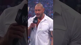 WWE Dave Batista 1999-2022