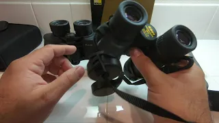 Nikon Aculon A211 8X42 Unboxing Compared to Monarch 5 Best Cheap Binoculars Test 4K