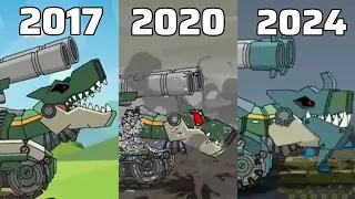 Evolution of Tankozila tank cartoon