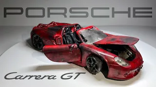 Porsche carrera gt | Restoration abandoned model | Paul Walker's dream car