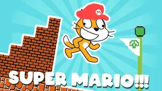 I made SUPER MARIO in SCRATCH