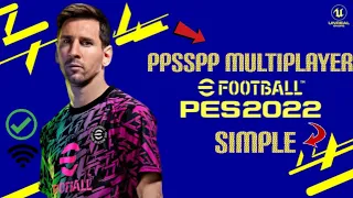 How to play multiplayer on pes 2022_23  ppsspp tutorial