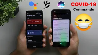 Google Assistant vs Siri - Coronavirus (COVID-19) Commands – How Can Your Assistant Help?