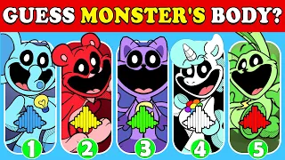 Guess the Monster by emoji and voice | The Smiling Critters | Poppy Playtime Chapter 3