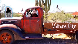 Vulture City {Ghost Town}  (this place HAUNTED?!) Wickenburg, Az