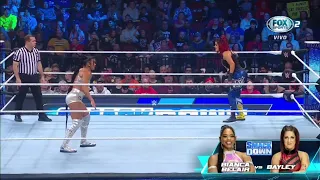 Bianca Belair Vs Bayley Parte 1 - WWE Smackdown 12/01/2024 (En Español)