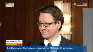 Stefan Birkner (FDP) zum Wahlausgang in Niedersachsen - VOR ORT vom 20.01.2013