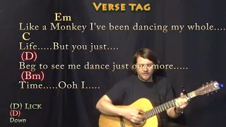 Dance Monkey (Tones and I) Guitar Cover Lesson with Chords/Lyrics - Capo 2nd - 16th Strum