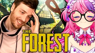 Playing The Forest VR & Chatting With Ironmouse