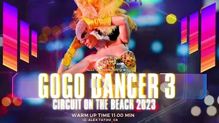 Gogo dancer 3 -   circuit on the beach -circuit set - zumba warm up