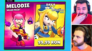 Primul Youtuber ce deblocheaza *MELODIE* MYTHICA Noua pe Brawl Stars!