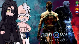 Gods | Record of Ragnarok | react to Kratos vs Baldur | Part 2 |[🇧🇷🇺🇲🇪🇸🇷🇺]