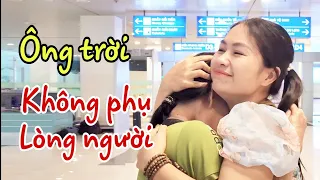 Cuộc đoàn tụ của Mẹ con Na. Cám ơn Cộng Đồng đã cho Mẹ con Na đạt được nguyện vọng lớn lao này.