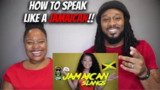 🇯🇲 American Couple Reacts "How To Speak Like A Jamaican"