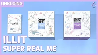 ILLIT 'SUPER REAL ME' Standard & Weverse Album Ver. #Unboxing (26.03.2024)