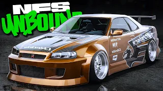 ACHEI BODY KITS SECRETOS NO NEED FOR SPEED UNBOUND! 😱 (O LEGÍTIMO SKYLINE DO NFS UNDERGROUND)