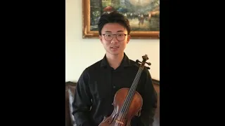 WBC High School: Instrumental | Gerald Kim, violin, USA