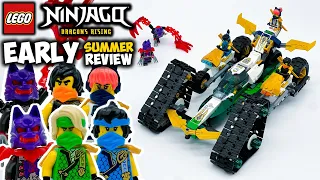 Ninja Team Combo Vehicle EARLY Review! LEGO Ninjago Dragons Rising Set 71820