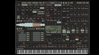 How to: Old school ambient pads in Tal-Sampler