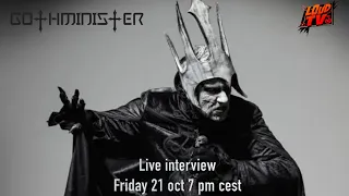 Interview with GOTHMINISTER Live for Pandemonium