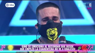 EEG 2020: Gino Assereto lloró al recordar que no ve a su pequeña hija Khaleesi