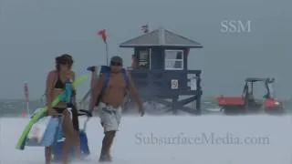 Wind Storm at Siesta Beach - July 19, 2009