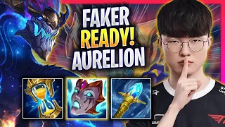 FAKER IS READY TO PLAY AURELION SOL! - T1 Faker Plays Aurelion Sol MID vs Yone! | Season 2024