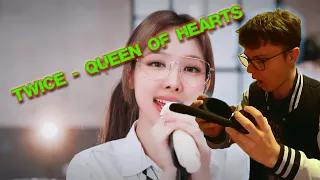 Why is this so good? | TWICE - "Queen Of Hearts" Live Clip (reaction)