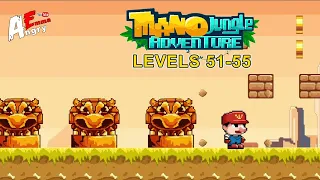 Mano Jungle Adventure - Levels 51-55 / Gameplay Walkthrough (Android, iOS)