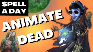 ANIMATE DEAD | Create An Army! - Spell A Day D&D 5E