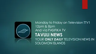 TAVULI NEWS BULLETIN FRIDAY 26 APRIL 2024