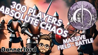 Utter chaos in a 300 player field battle