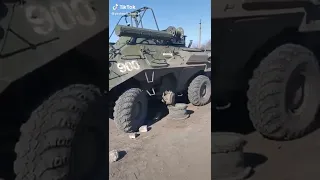 Недавно украинские силы захватили российскую машину связи Р-166-0,5.