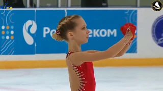 Elizaveta Berestovskaya(2007), SP, 2018.11.08 Memorial Volkov