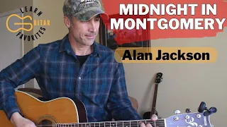 Midnight In Montgomery - Alan Jackson | Guitar Lesson | Tutorial