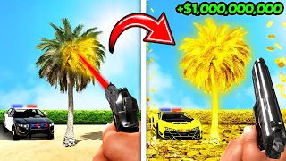 GTA 5 but EVERYTHING I Shoot UPGRADES!