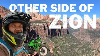 SOLO Motorcycle Ride to Zion | Hiking | Zion Overlook Trail