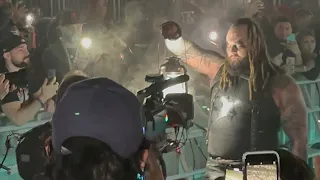 Bray Wyatt entrance Royal rumble (ramp view)