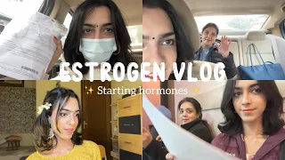 Estrogen Vlog- #Indian Trans woman starts HRT