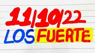 LOS TRES NÚMEROS QUE MAS SALEN HOY 11 DE OCTUBRE DEL 2022