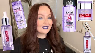 L’Oréal Elvive Hydra Hyaluronic acid skin & hair care | L'Oréal Revitalift Plumping Water Cream