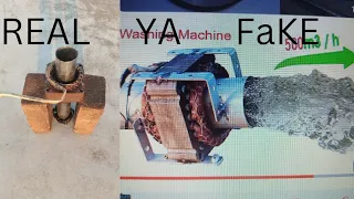 I make high speed water pump from a washing machine motor REAL YA FAKE 100% real test