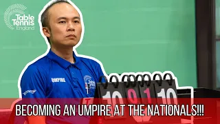 Becoming a Table Tennis Umpire at a National Championship! | Table Tennis England