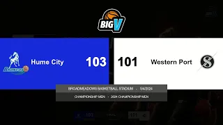 BigV Champ Men - Hume vs Western Port - Round 5