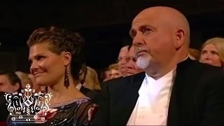 Peter Gabriel receiving the Polar Music Prize