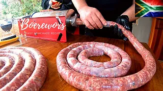 Easy Boerewors Recipe | Traditional South African Sausage | HOMEMADE | Xman & Co