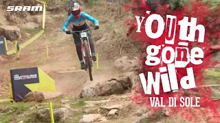 THE JUNIORS ARE FLYING! Val di Sole World Cup DH - Vital's Youth Gone Wild