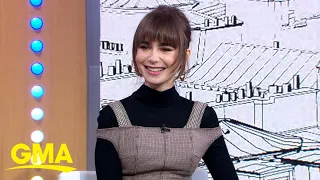 Lily Collins talks season 3 premiere of ‘Emily in Paris’ l GMA