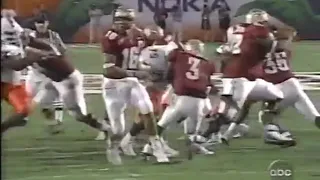 Vince Wilfork's big hit vs. FSU in the 2004 Orange Bowl