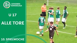 Bremen schießt 9 Tore | Alle Tore der B-Junioren-Bundesliga | Woche 10